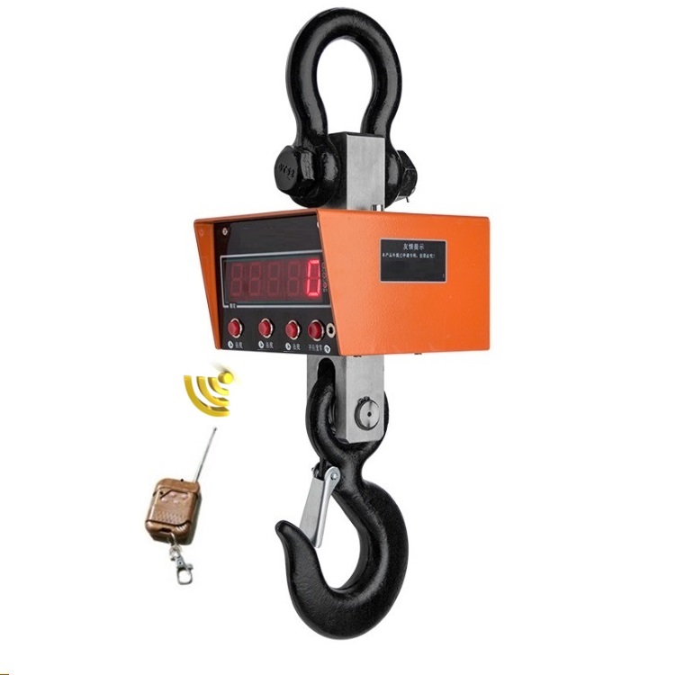 High Quality 3 Ton OCS Remote Control Digital Industrial Hanging Scale Crane Scale