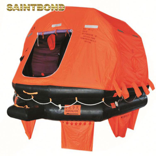 Self Inflating Emergency Throw-overboard Inflatable 65 Persons SOLAS CSM Raft Liferaft Valise 8 Man Life Rafts