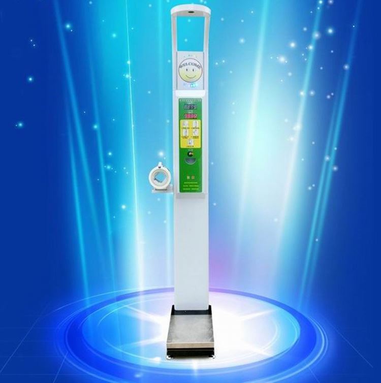 Hot Sell Vending Hospital Coin Operated Medical Weighing Machines With BMI Medical Weight And Height Scale Weight Scale