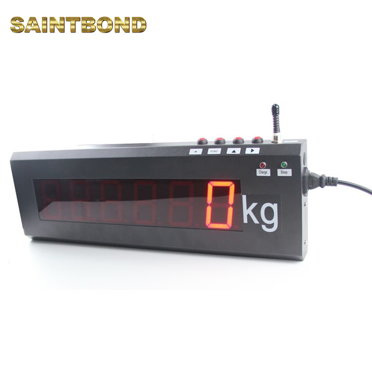 Customize Size IRDW01 Wireless Scoreboard Indicator LED Digital Weight Scale Display