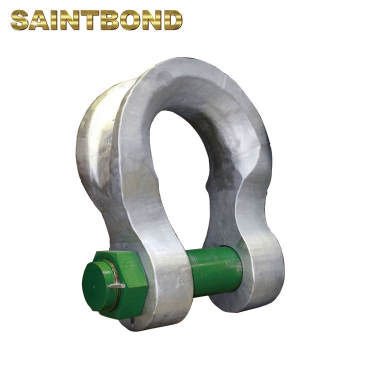 Bow Wide Mouth Shackles with Bolt Lifting Towing Shackles