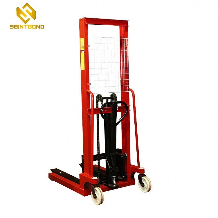 PSCTY02 3ton 1.6m Forklift Manual Hand Pallet Stacker with Heavy Duty