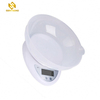 B05 Cheaper White Abs Kitchen Scale With Bowl, 5kg Kitchen Digital Food Scale