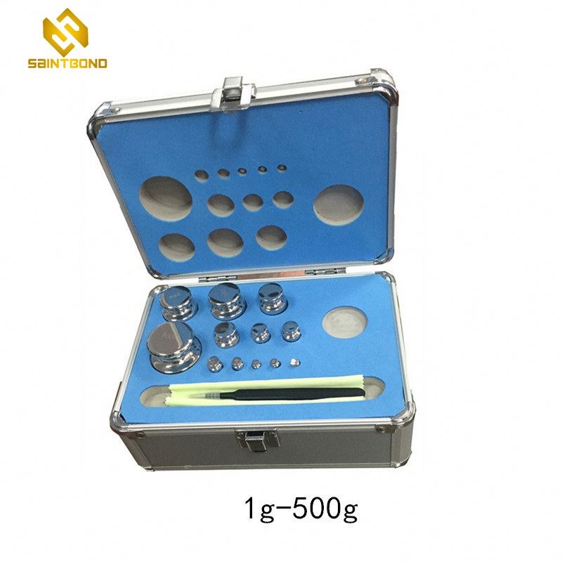 TWS02 High Accuracy Stainless Steel Chrome Plating Calibration 100g Slotted Weight Set