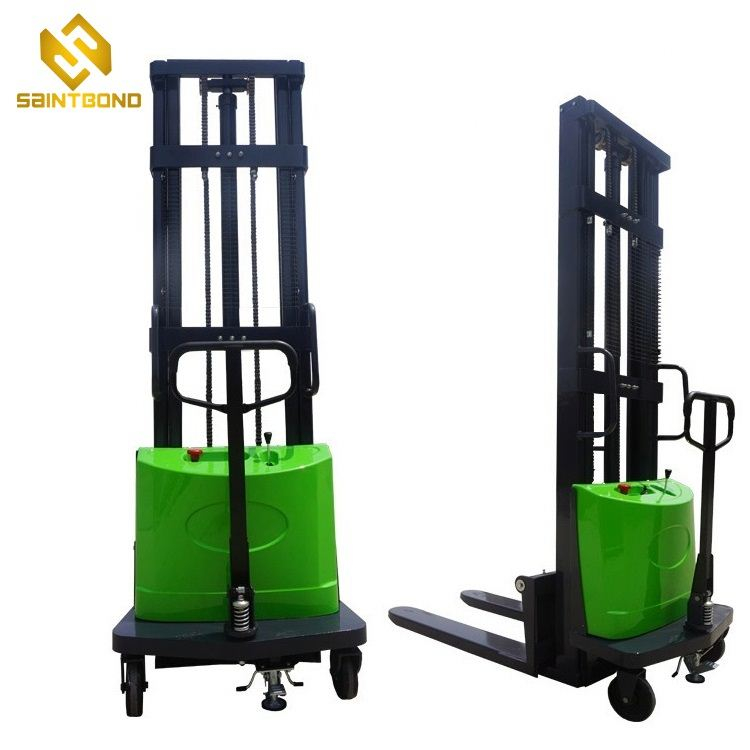 DYC High Quality Semi Electric Stacker Pallet 1t 1.5t with 3m 4m Lift Height