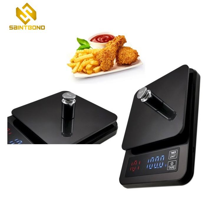 KT-1 High Precision Timer 3000g Electronic Coffee Tools Weighing Digital Scale For Coffee