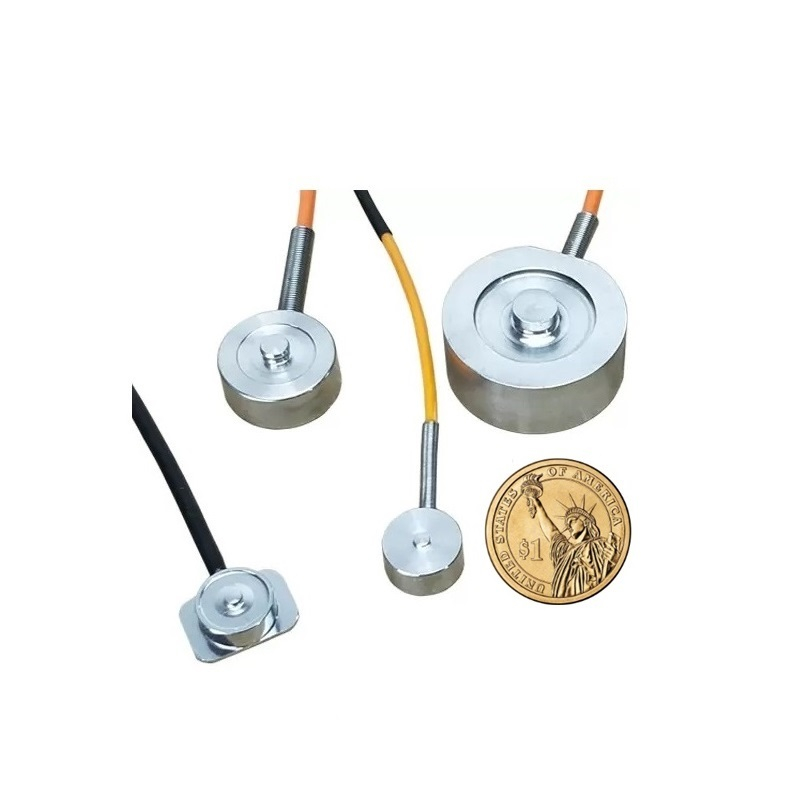  Stainless Steel Button Load Cell 100kg Miniature Force Sensor Loadcell 5kg 10kg 15kg 20kg 30kg 50kg 200kg 300kg 500kg 1000kg