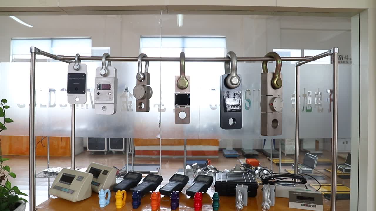 Alloy Steel Crane Scales Bolt Monitoring Tension Cell Cabled Load Link
