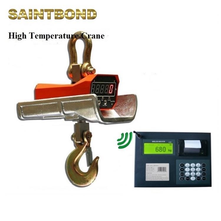 10t 5000kg Ocs with Digital 2000kg Fire Protection Crane 5t Heat Proof Scales Anti-heat Shield Scale