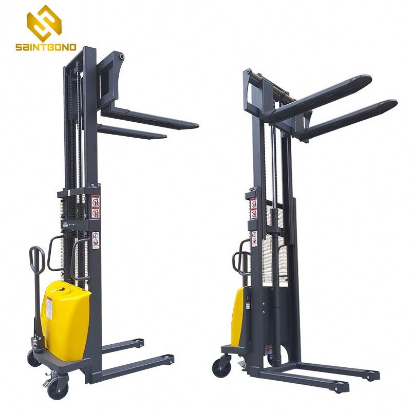 PSES01 2.5 5 Meter Lift Height Pallet Stacker Electric 3m Hydraulic Manual Stacker