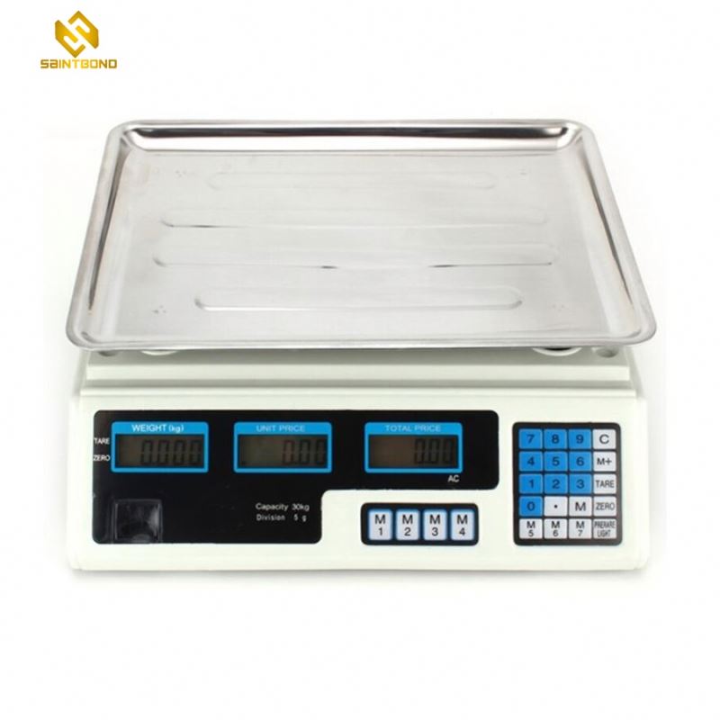 ACS208 Jadever Commercial Electronic Super Ss Weighing Scale Apparatus Iron