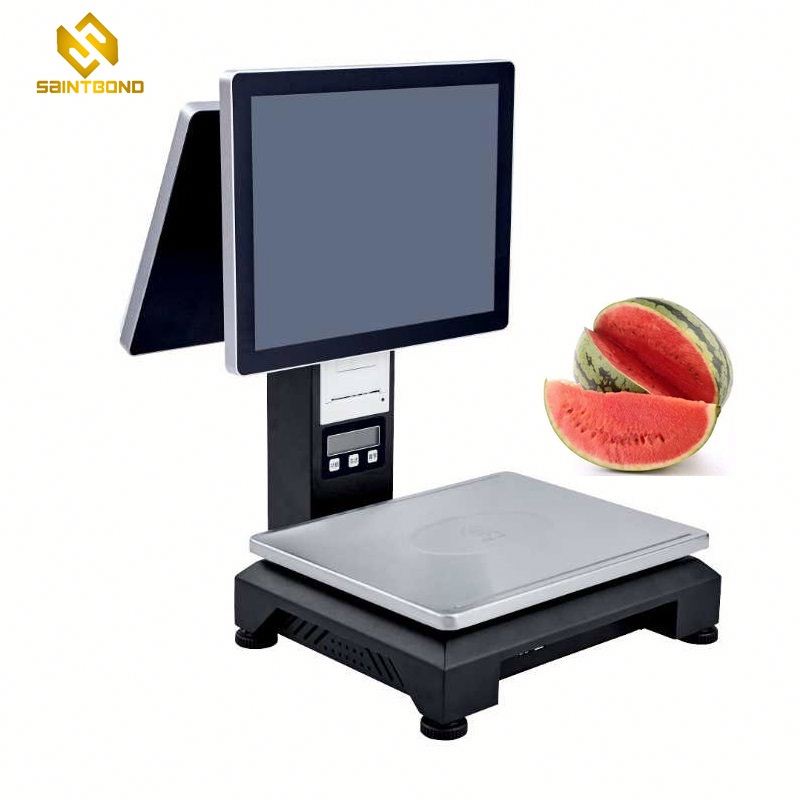 PCC01 with 8 Led Display P-CAP Touch Pos System/pos Machine with 8led Display