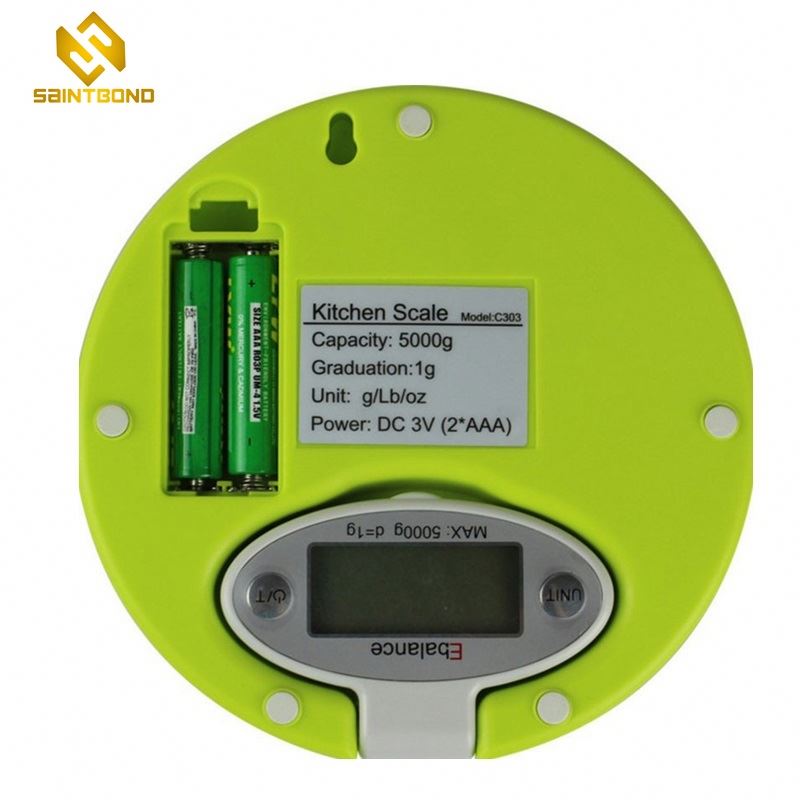 CH303 Electronic Kitchen Weight Scale, Multi Food Scale With Bowl