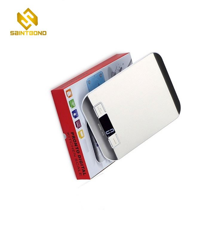 PKS001 Amazon Hot Sell Stainless Steel Digital Food 5 Kg Scale Kitchen Digital Scale