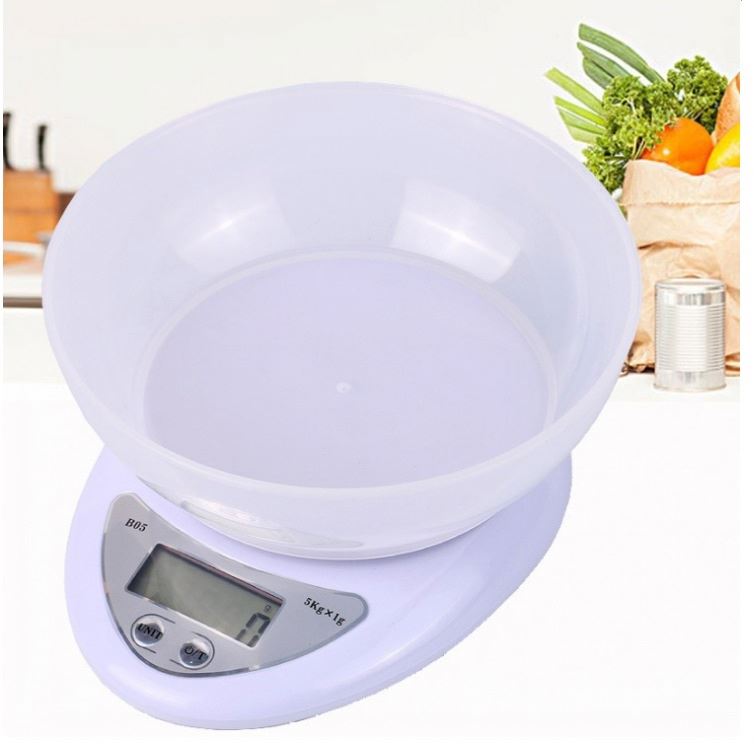 B05 Gold Supplier Nourish Digital Kitchen Scale, Mini Digital Food Scale With Removable Bowl