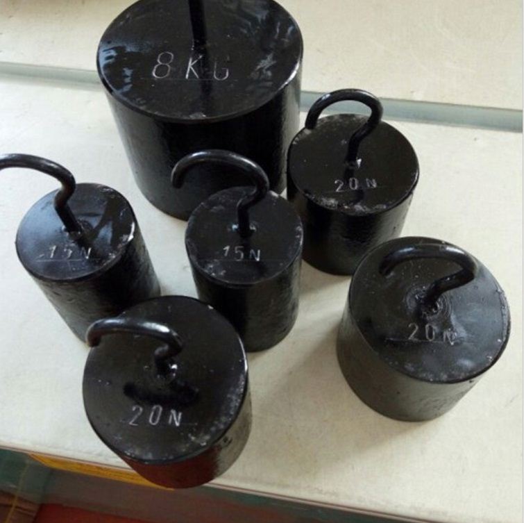 20kg Certified Calibration Class M1 Testing Test Weights for Scale Weight Plate Cast Iron