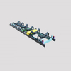 High Precision Electronic Dual Belt Idler Conveyor Scale For Gold Recovery Plant Belt Scale