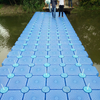 New Designed 500*500*400mm Modular Floating Platform Walking Docks Plastic Pontoon