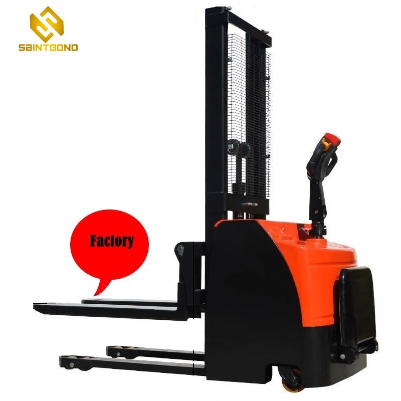 PSES01 Semi Electric Forklift Stacker Machine Hydraulic Electric Stackers 2ton 2.0m