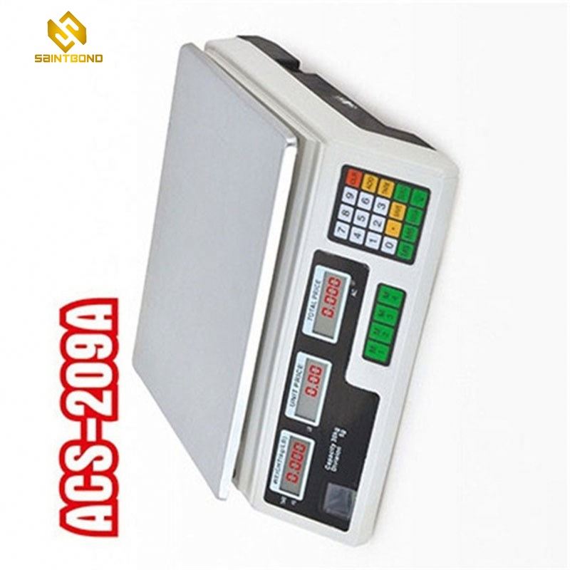 ACS209 30kg High Quality Fruit Vegetable Digital Weigh Scale Computing Electronic Pricing Scale