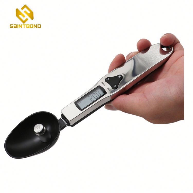 SP-001 Stainless Steel Handle Spoon Scale 500g 0.1g