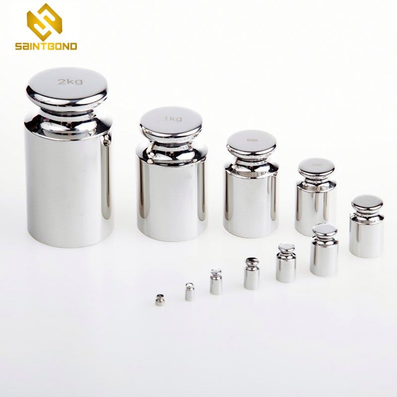 TWS01 2g Standard Weights for Calibration Weighing Equipment Steel Chrome Plated Gram Balance Calibration Weight for Wholesale