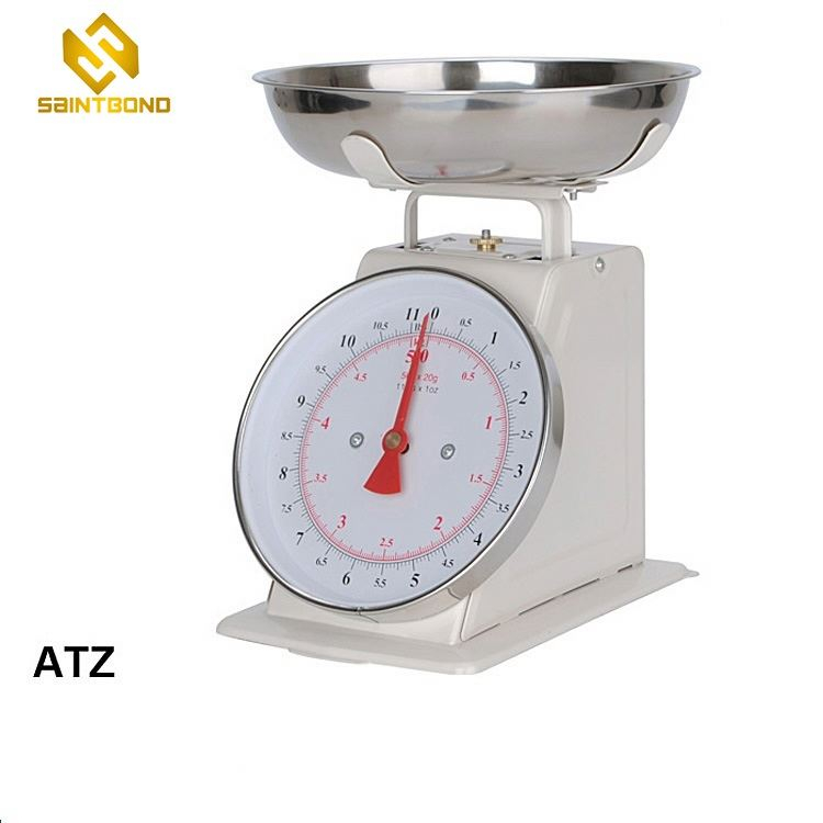 5kg 10kg Print Silver Spring Mechanical Kitchen Scale
