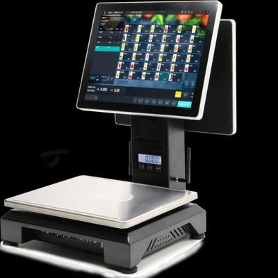 PCC01 15 Inch Pos System Self Service Terminal for Restaurant