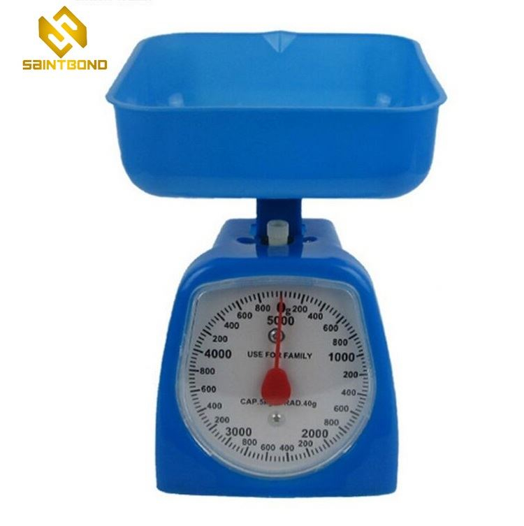 KCA 5kg Excellent Mechanical Kitchen Vegetable Scale Yellow Kitchen Scale