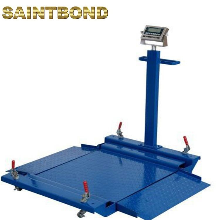 Excellent Portable Drum Alloy Steel Brecknell Weight Digital Platform Scale Weighing 1ton Floor Scales Warehouse