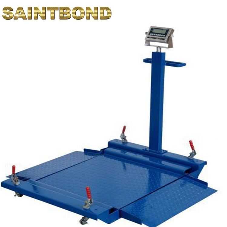 Excellent Portable Drum Alloy Steel Brecknell Weight Digital Platform Scale Weighing 1ton Floor Scales Warehouse