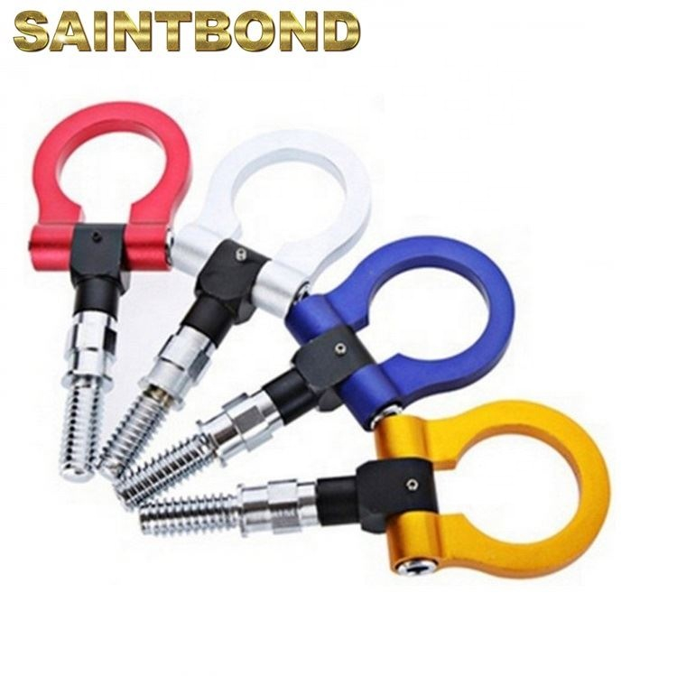 Straps with Tractor Benen Quick Release Towing Toyota Volvo S60 Front Bumper Tow Hook Cover