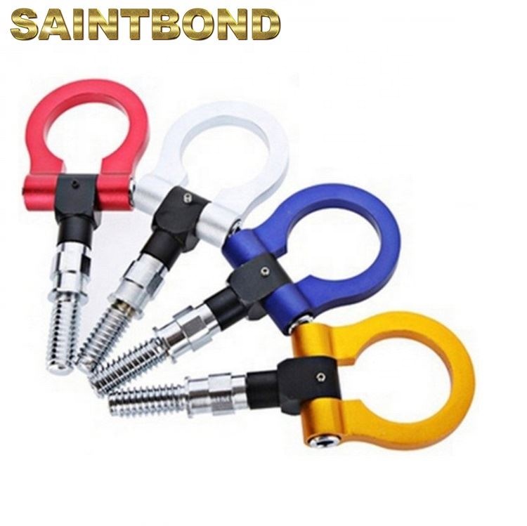 Straps with Tractor Benen Quick Release Towing Toyota Volvo S60 Front Bumper Tow Hook Cover