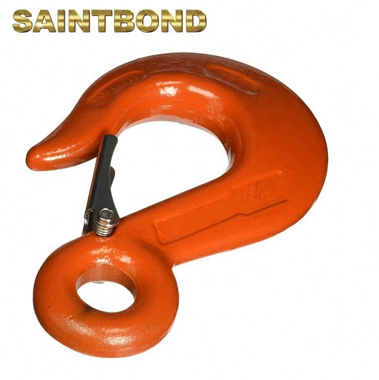 Lifting Hooks Catch Safety Belt Lifeline & Eye Slip with Crane Latch Suspension Type Electric Chain Hoist G80 Sling Hook