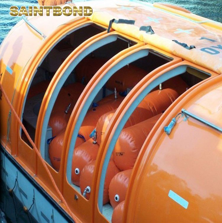 Used Sale Water Bag Test Davit Light SOLAS Life Boat Rescue Basket Stretcher for Lifeboat