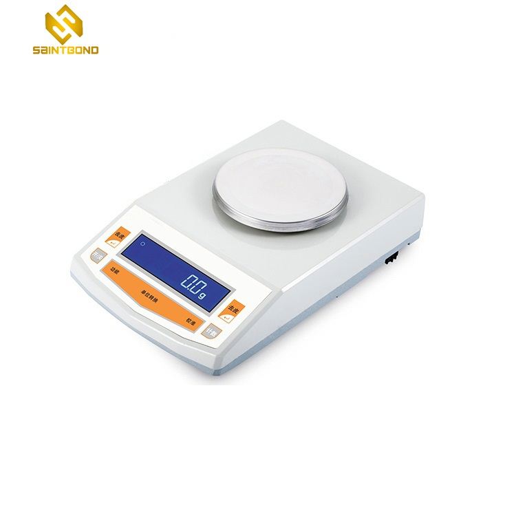 TD-D 0.1g[Round Pan] 6kg 0.1g Accuracy Electronic Digital Weighing Balance Scale
