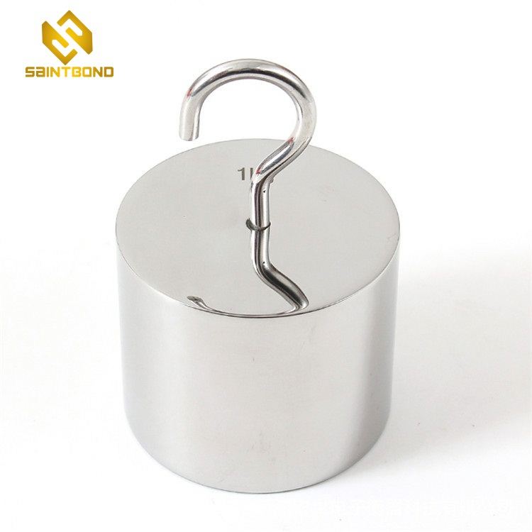 TWS03 M1 Stainless Steel Balance Weight with Hook 50g 100g 250g 500g 1kg 2kg 5kg Single Hooked Calibration Weight