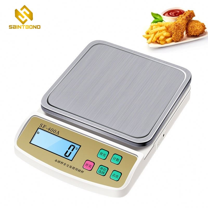 SF-400A Digital Food Scale Bakery Weight Scale, Mini Kitchen Food Weighing Scale
