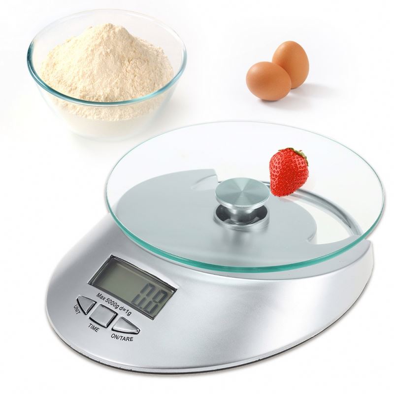 PKS011 High Quality 5kg 1g Slim Multifunction Health Household Digital Diet Kitchen Scale