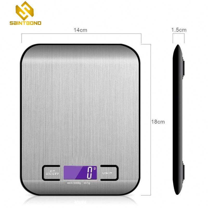 PKS001 Hot Sale New Arrival Amazon Battery Stainless Kitchen Scales Digital Food Scale