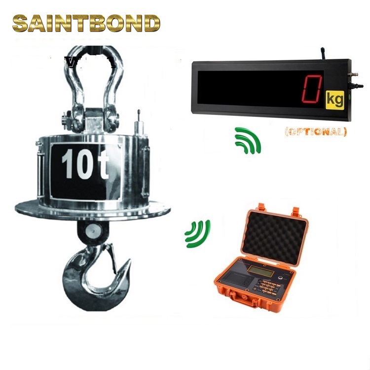 High Quality LCD Display High Temperature Proof Wireless Industrial Crane Scale