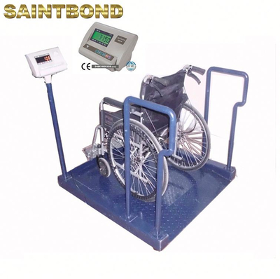 Hot Sale LED Adult Weighing & Chair Scales Built in Luggage Electronic Wheelchair Scale