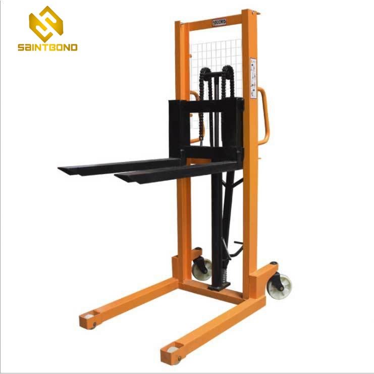 PSCTY02 Electrical Lifting 0.5t Semi Electric Stacker 500kg Self Loading Stacker for Sale
