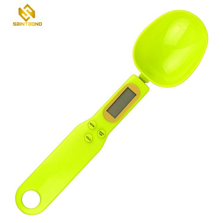 SP-001 500g/0.1g Portable LCD Digital Kitchen Scale Measuring Spoon Gram Electronic Spoon Weight Volume Food Scale 2 Spoons