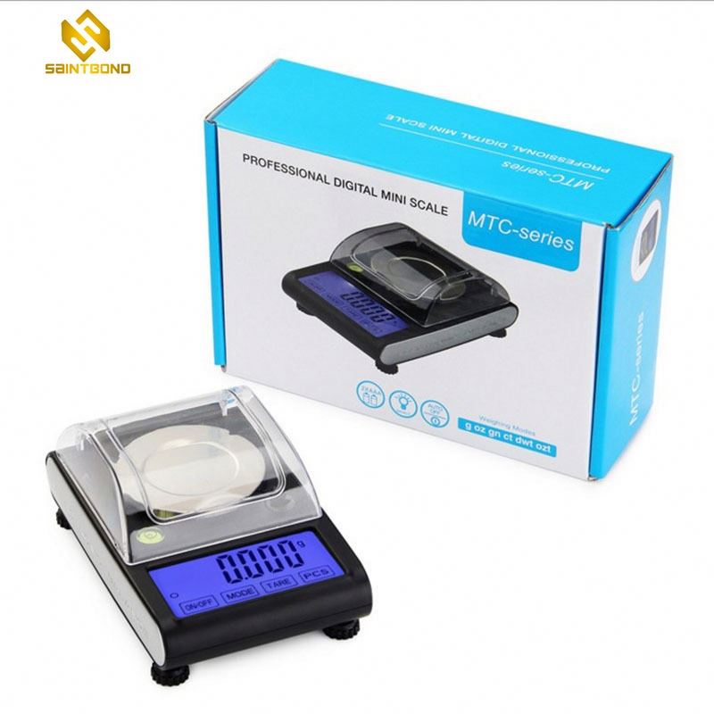 MTC 50g X 0.001g Mini Precision Digital Scales For Gold Sterling Jewelry Balance Weighing Electronic Scale