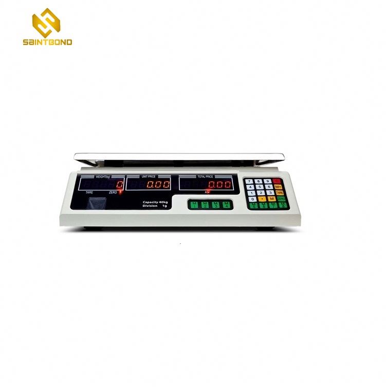 ACS209 Good Quality Commercial Weighing Scales 30kg Supermarket Electronic Price Computing Scale