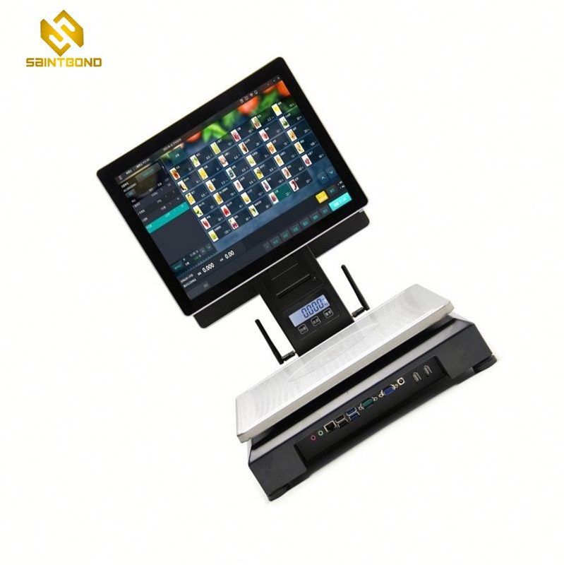 PCC01 Touch Screen Pos with 88mm Printer,15.6 Inch Win-dow with Led8 Ved Pos System