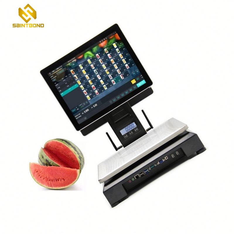 PCC01 POS Monitor Dual Touch Screen Supermarket Pos System