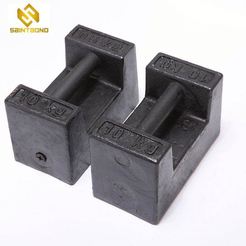 TWC01 20kg M1 Cast Iron Test Weight, Weighbridge Scale Calibration Weight, Block Counter Weight for Calibration