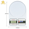 SF-400 Electronic Household White Food Weight Scale, 5000g Max D=1g Digital Kitchen Scale Home Scale